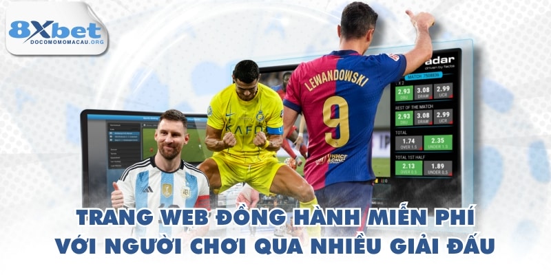 Trang web đồng hành miễn phí với người chơi qua nhiều giải đấu